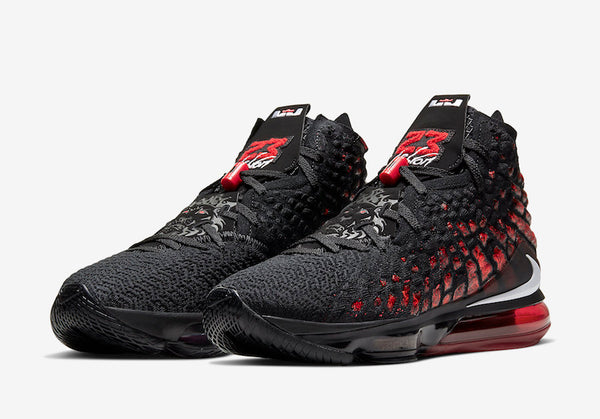 LeBron 17 Infrared Basketball Shoes