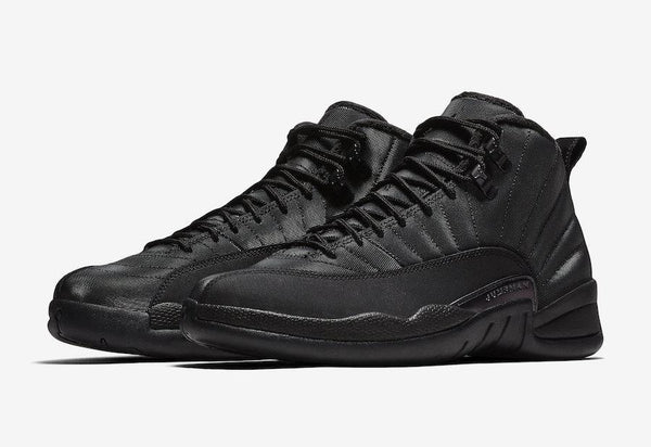 Jordan 12 Winterized Black Basketball Shoes