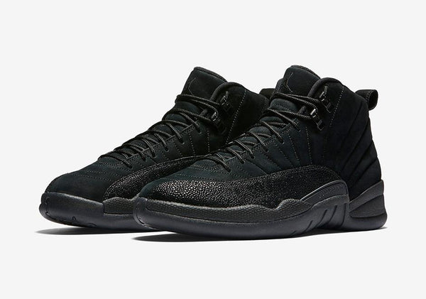 Jordan 12 OVO Black Basketball Shoes
