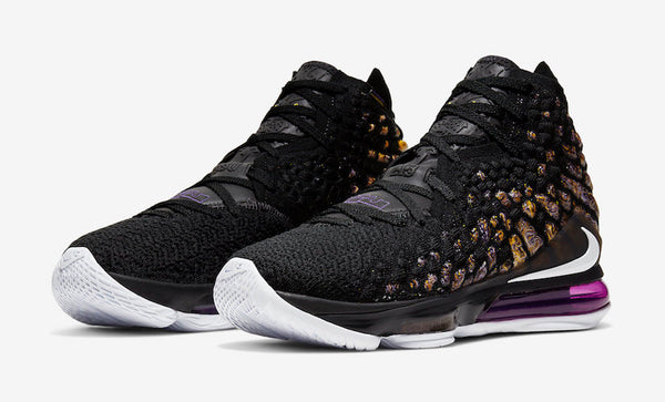 LeBron 17 Lakers Basketball Shoes