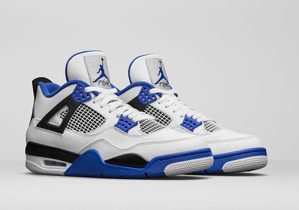 Jordan 4 Motorsport Blue Basketball Shoes