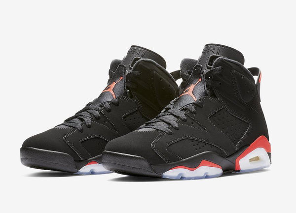 Jordan 6 Black Infrared Basketball Shoes