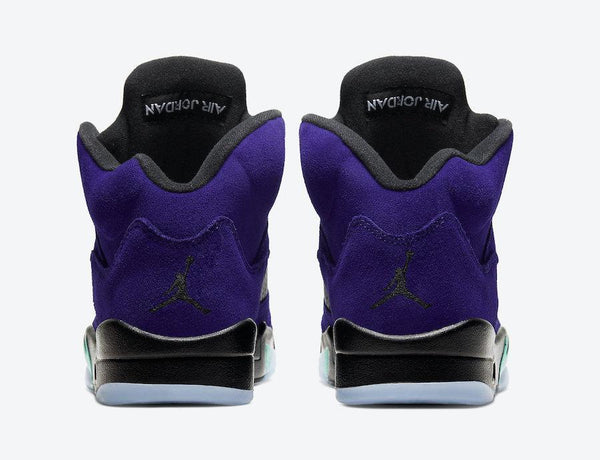 Jordan 5 Black Grape Basketball Shoes