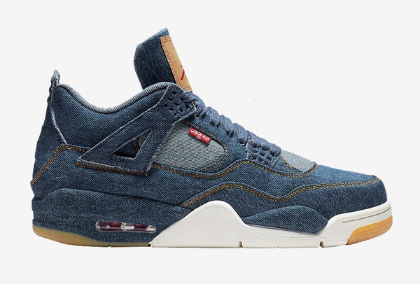 Jordan 4 Blue Denim Basketball Shoes
