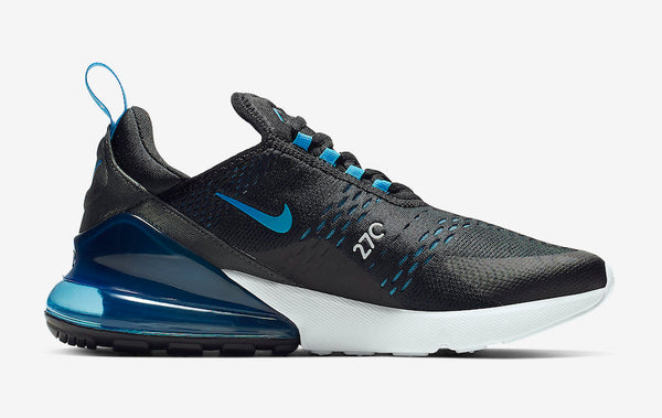 Air Max 270 Black Photo Blue Shoes