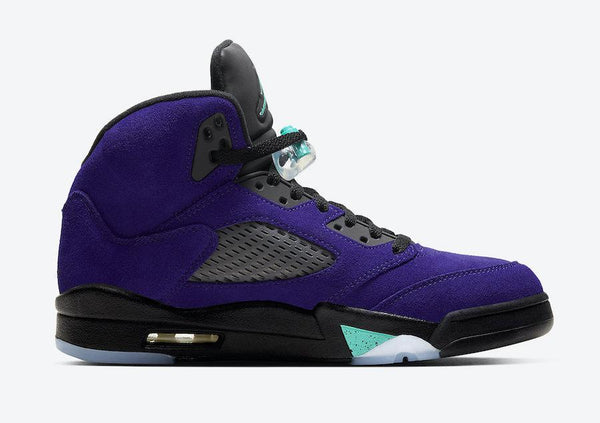 Jordan 5 Black Grape Basketball Shoes
