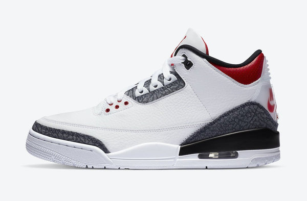 Jordan 3 Fire Red Basketball Shoes