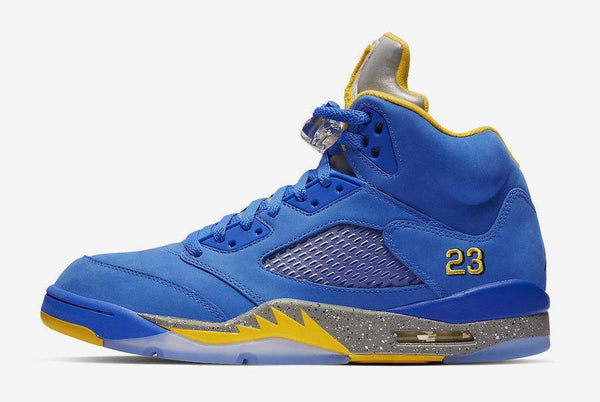 Jordan 5 Laney JSP Varsity Royal Basketball Shoes