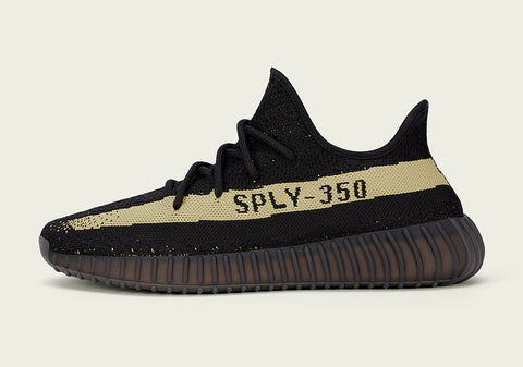 Yeezy Boost 350 Black Olive Shoes