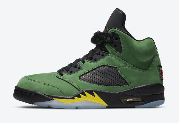 Jordan 5 Oregon Ducks Elevate Basketball Shoes