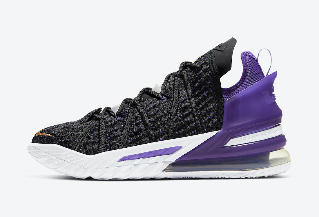 LeBron 18 Lakers Basketball Shoes