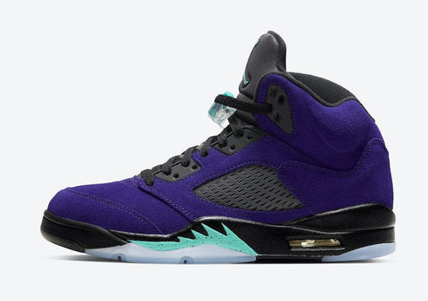 Jordan 5 Black Grape Basketball Shoes