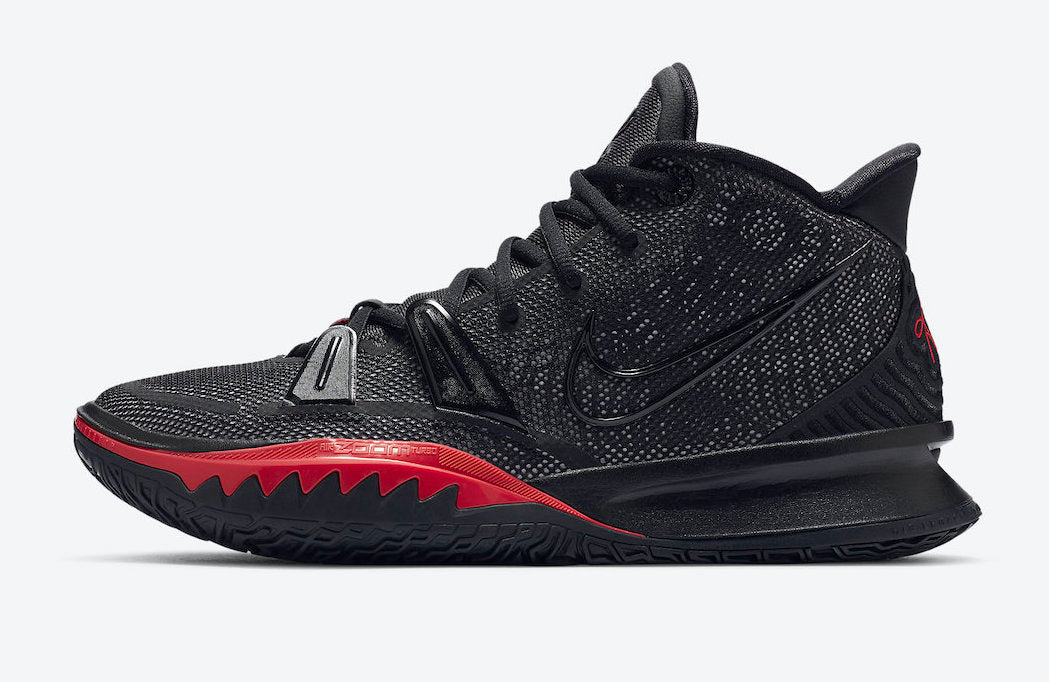 Kyrie Irving 7 Black University Red Shoes