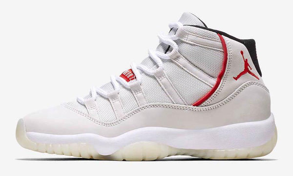 Jordan 11 Platinum Tint Basketball Shoes