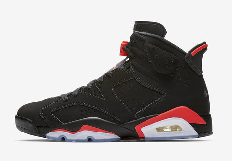 Jordan 6 Black Infrared Basketball Shoes