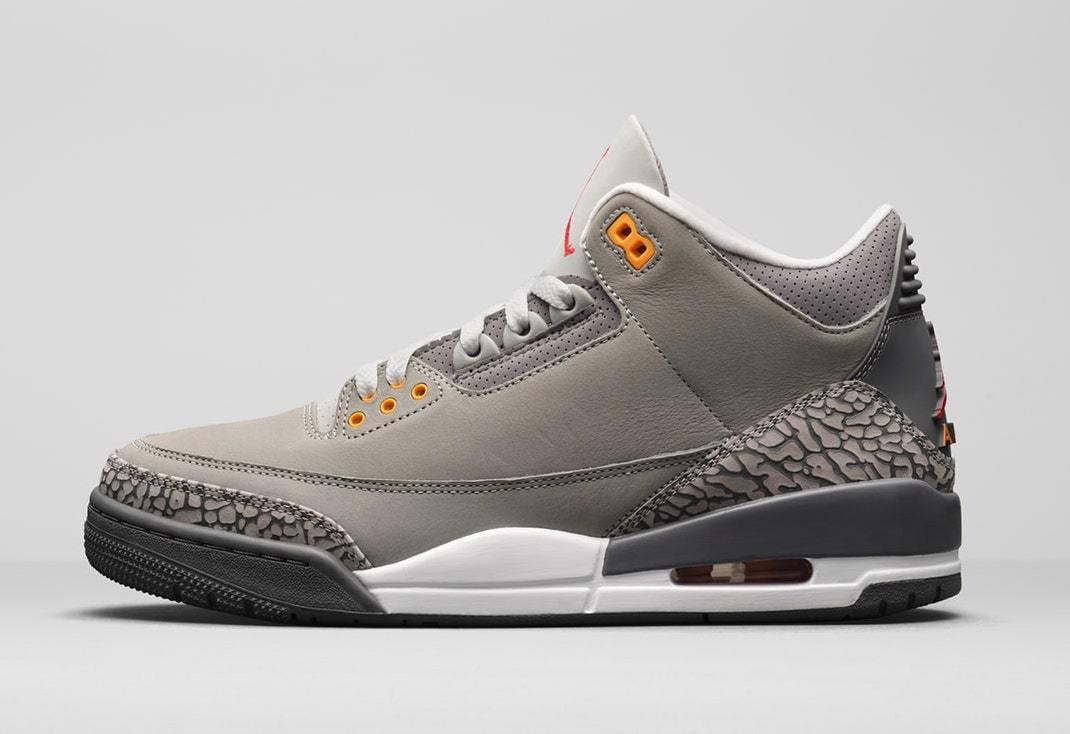 Jordan 3 Cool Grey Basketball Shoes