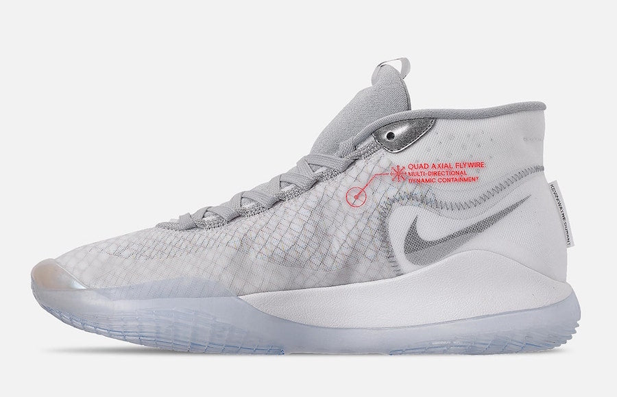 Kevin Durant Zoom KD 12 Wolf Grey Shoes