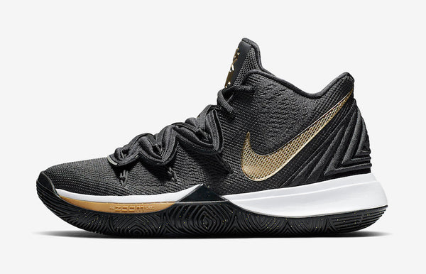 Kyrie Irving 5 Black Gold Shoes