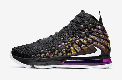 LeBron 17 Lakers Basketball Shoes