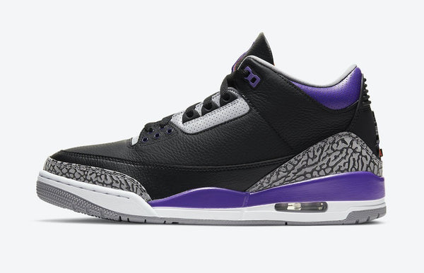 Jordan 3 Court Purple Basketball Shoes