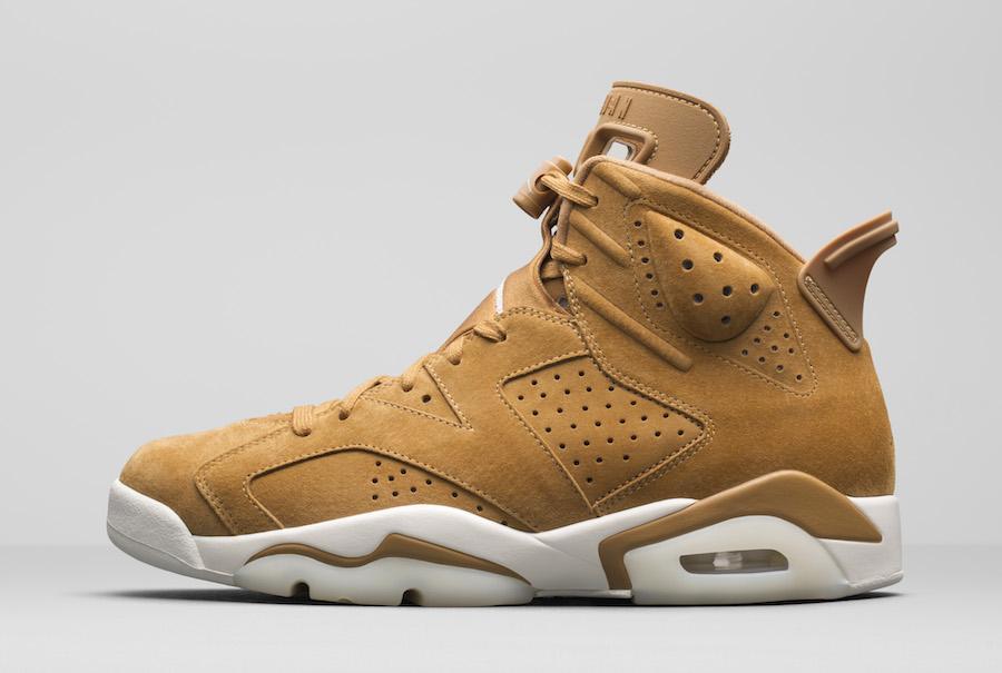 Jordan 6 Golden Harvest Wheat Basketball Shoes