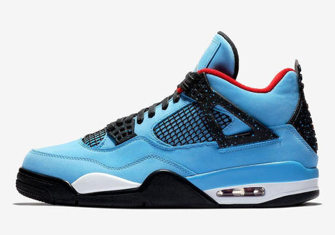 Travis Scott x Jordan 4 'Cactus Jack Houston Oilers' Basketball Shoes