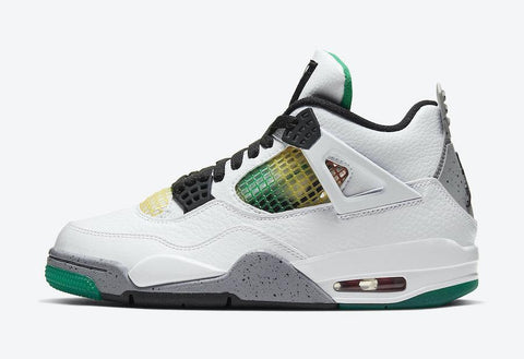 Jordan 4 'Rasta' Carnival Do The Right Thing Basketball Shoes