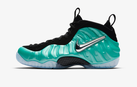 Air Foamposite Pro Island Green Basketball Shoes