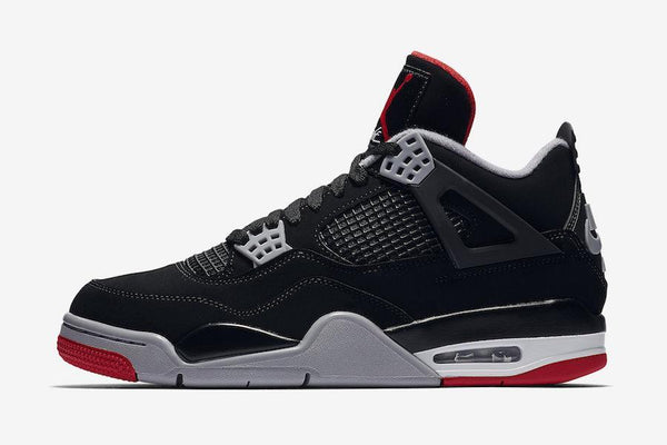 Jordan 4 Bred Basketball Shoes