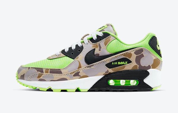 Air Max 90 Green Camo Shoes