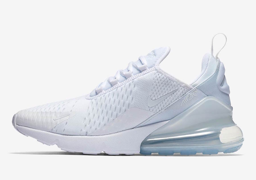 Air Max 270 Triple White Shoes