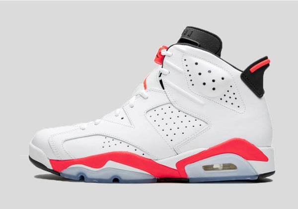 Jordan 6 White Infrared Basketball Shoes