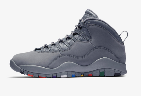 Jordan 10 Cool Grey Basketball Shoes