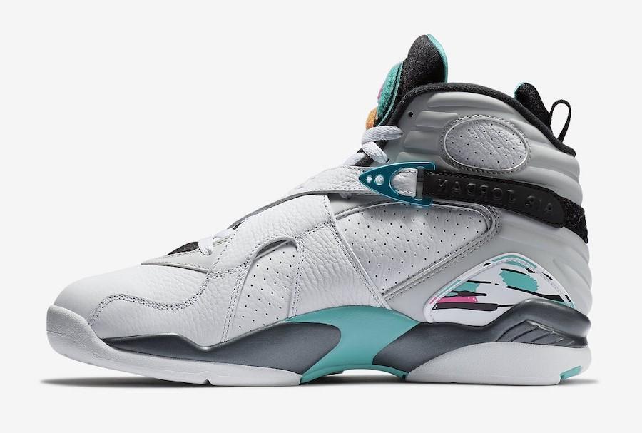 Jordan 8 South Beach Basketball Shoes