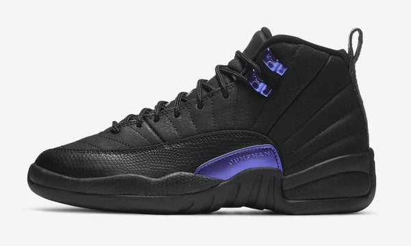 Jordan 12 Dark Black Concord Basketball Shoes