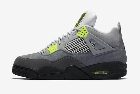 Jordan 4 Neon Basketball Shoes