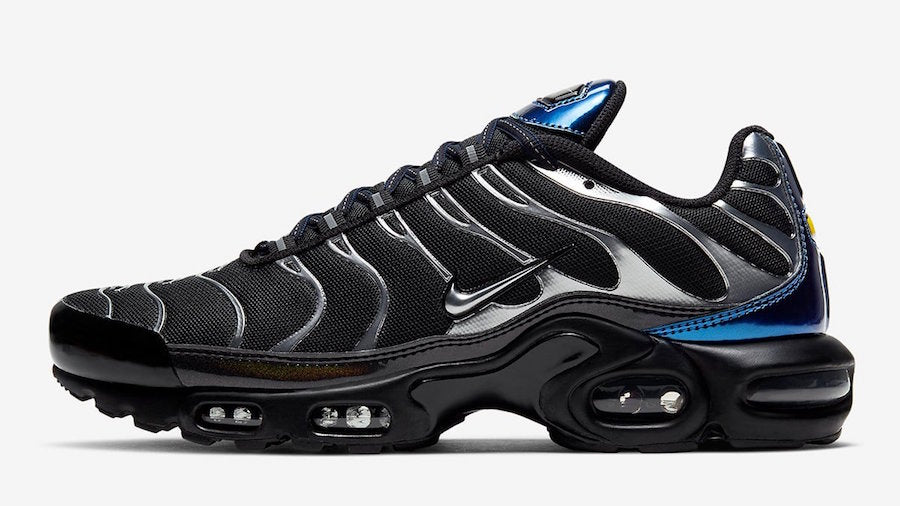 Air Max Plus Black Metallic Silver Shoes