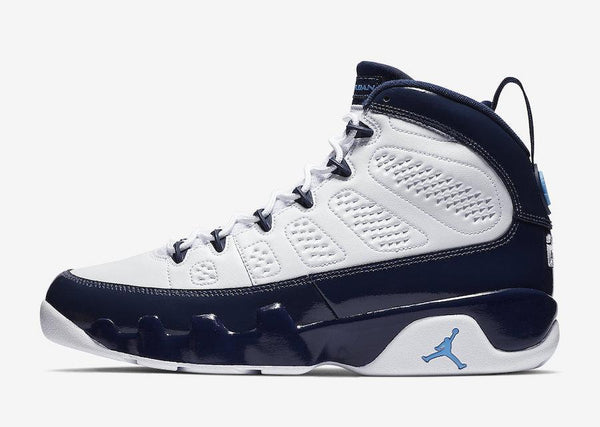 Jordan 9 UNC (Pearl Blue) Basketball Shoes