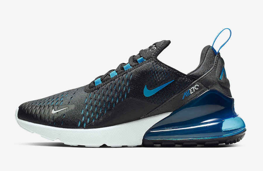 Air Max 270 Black Photo Blue Shoes