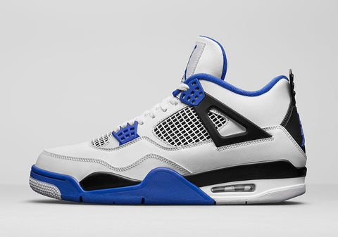 Jordan 4 Motorsport Blue Basketball Shoes