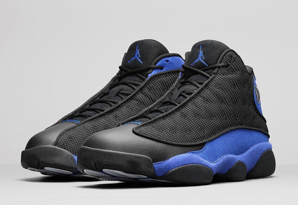 Jordan 13 Black Hyper Royal Basketball Shoes