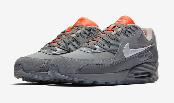 The Basement x Air Max 90 Grey Orange Shoes