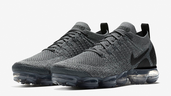 Air VaporMax Flyknit 2 Black Dark Grey Shoes