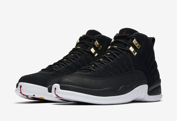 Jordan 12 Reverse Taxi Basketball Shoes