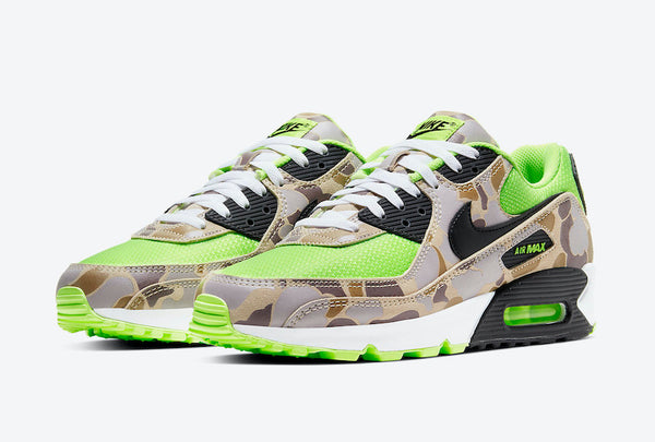 Air Max 90 Green Camo Shoes