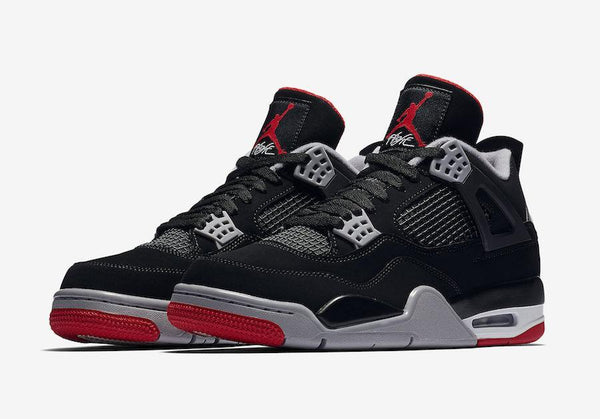 Jordan 4 Bred Basketball Shoes