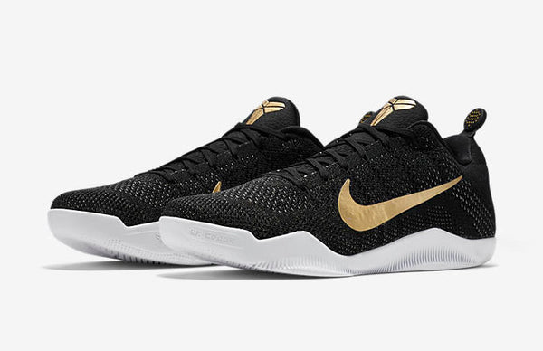 Kobe XI Elite Low GCR Black Gold Shoes