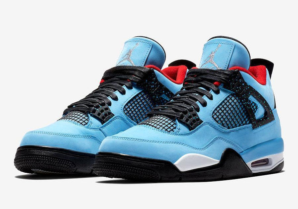 Travis Scott x Jordan 4 'Cactus Jack Houston Oilers' Basketball Shoes