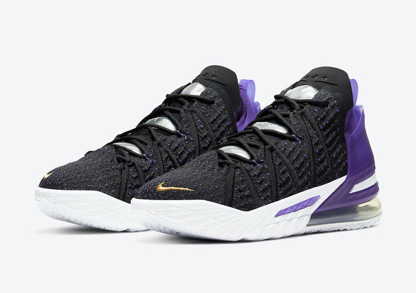 LeBron 18 Lakers Basketball Shoes