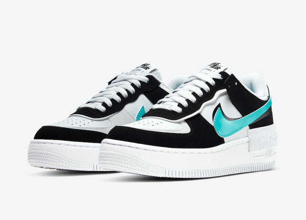 Air Force 1 Shadow Black Teal Shoes